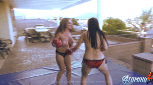 4tomiko.com - TOPLESS BOXING REMATCH thumbnail